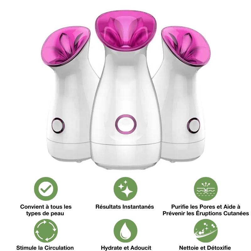 Sauna facial ionique - Nettoyant pores profonds