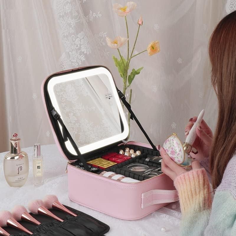 Mallette de maquillage avec lumière LED