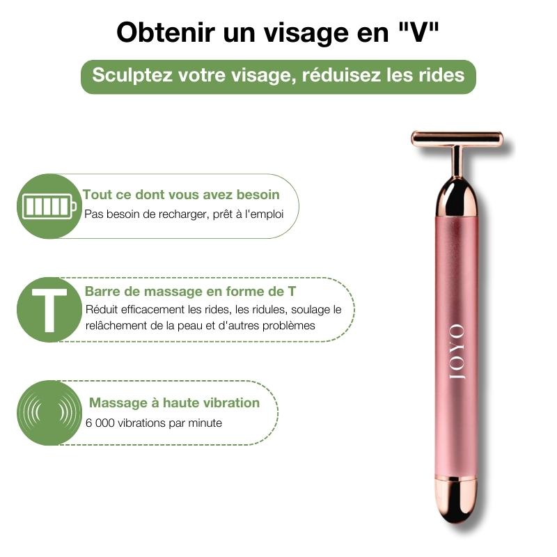 Barre Sculptante Vibrante pour le Visage