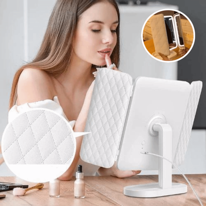 Miroir de maquillage LED