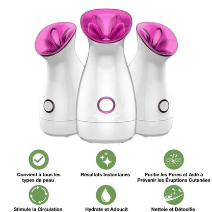 Sauna facial ionique - Nettoyant pores profonds