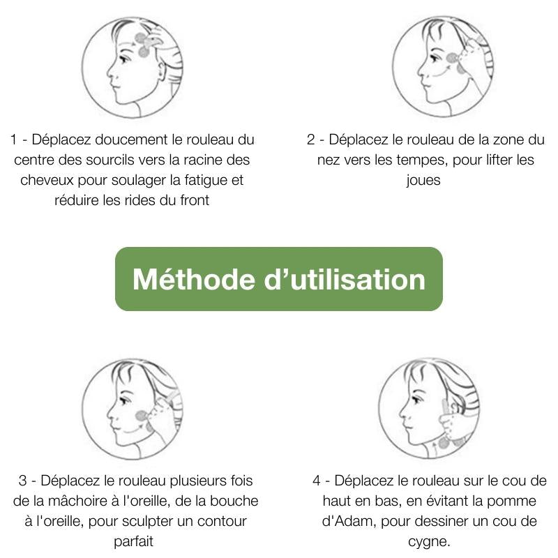 Masseur anti-âge pour le visage