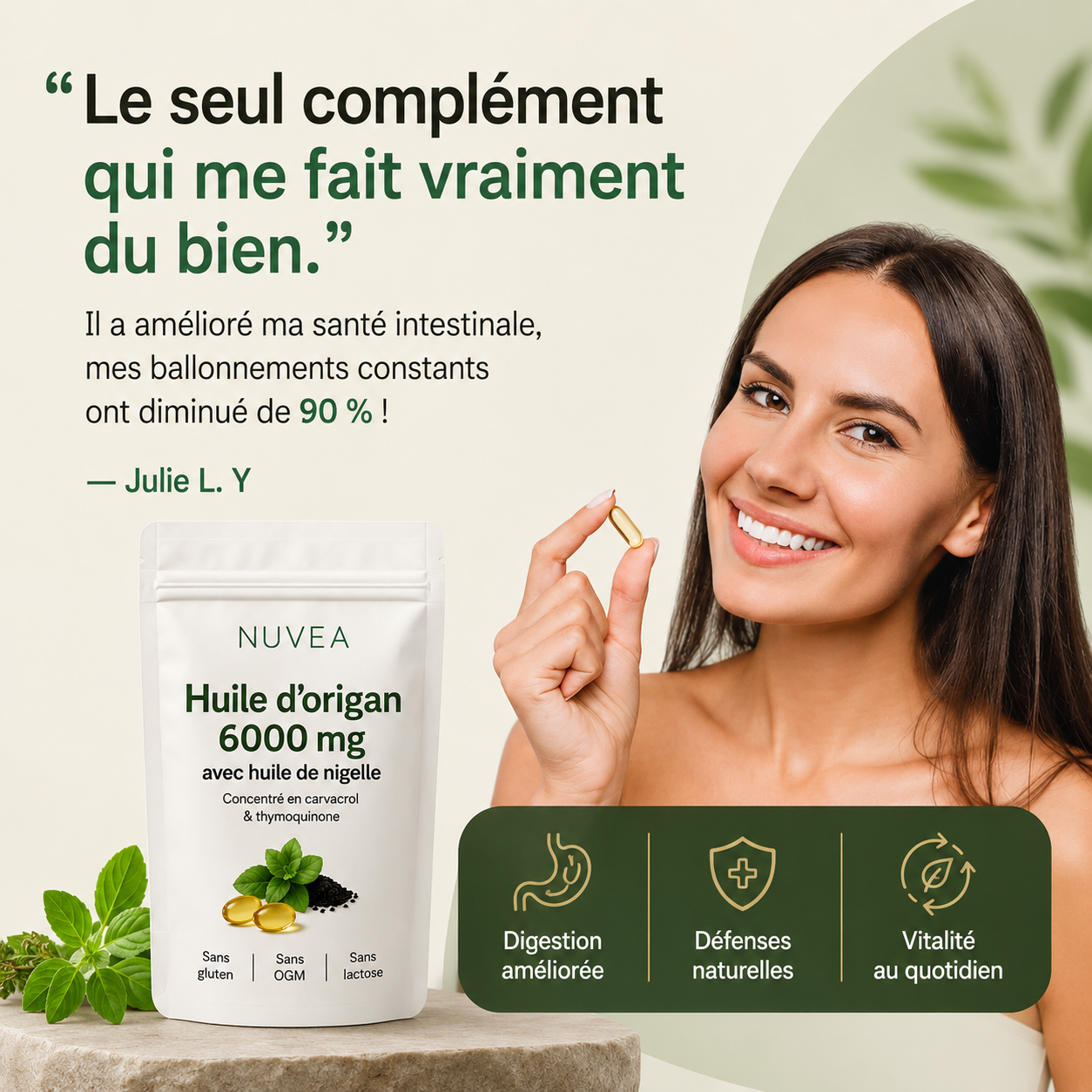 Origamix® Retrouvez enfin un ventre léger.