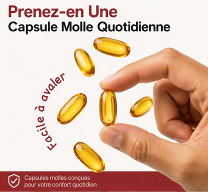 Extrait d’ail vieilli – Capsules molles inodores de 7500 mg