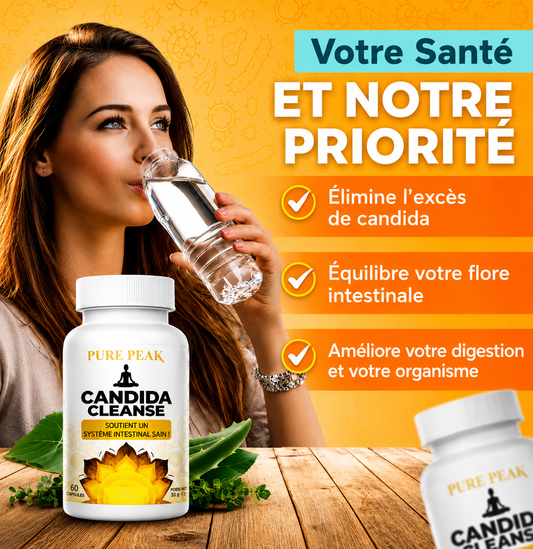 Candida Cleanse – Réduit les ballonnements et améliore la digestion