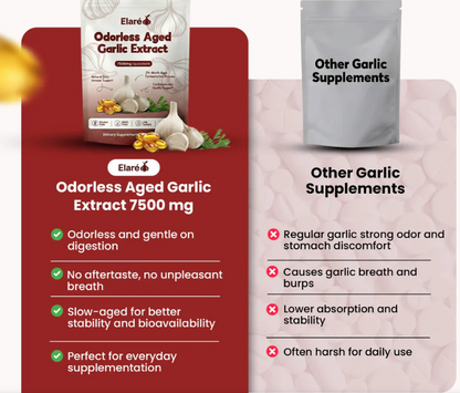 Extrait d’ail vieilli – Capsules molles inodores de 7500 mg