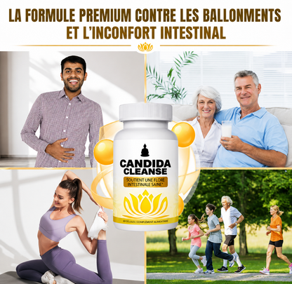Candida Cleanse – Réduit les ballonnements et améliore la digestion