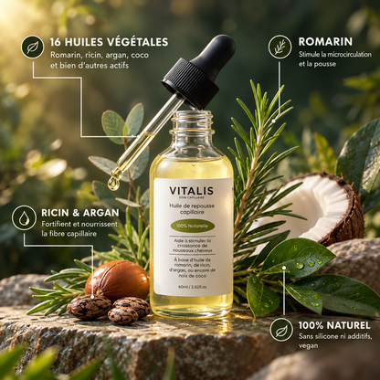 Vitalis® Sérum de Croissance Capillaire pour Hommes