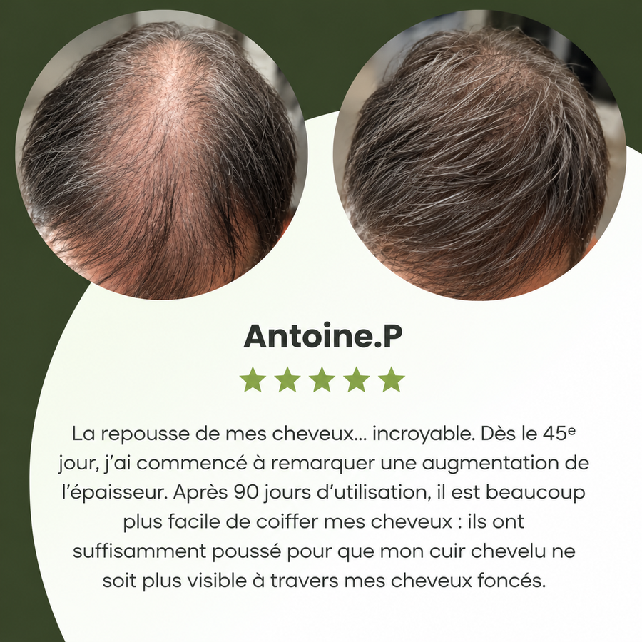 Cliente a segurar o produto